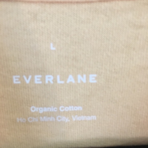 Everlane 100% Organic Cotton Short Sleeve T-Shirt Bundle (3) Large Blue Orange - Picture 4 of 9